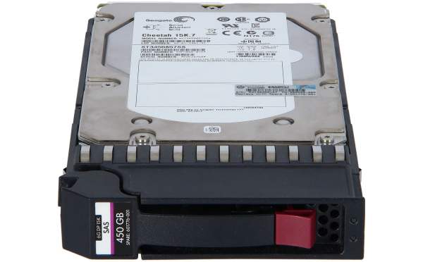 HPE - 601776-001 - Dual Port Enterprise 3,5" SAS 450 GB - Festplatte - 15.000 rpm - Intern