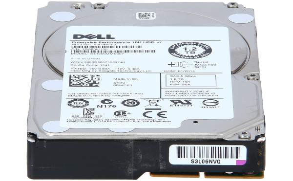 Dell - RMCP3 - 1.2TB 10K 2.5 SAS 6G ST1200MM0007 - Disco rigido - Serial Attached SCSI (SAS)