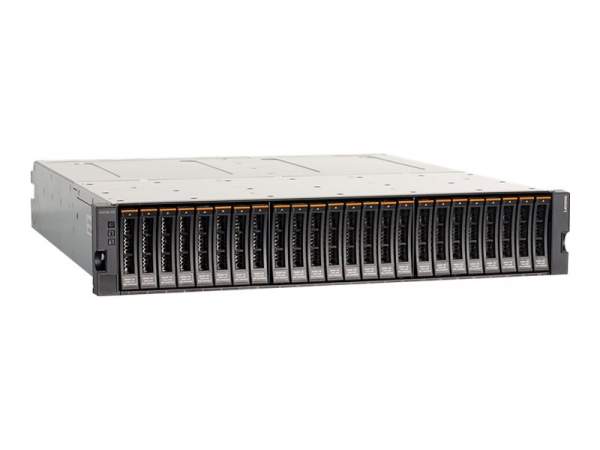 Lenovo - 6535C4D - Hard drive array - 24 bays (SAS-3) - iSCSI (1 GbE) - SAS 12Gb/s (external) - rack-mountable - 2U