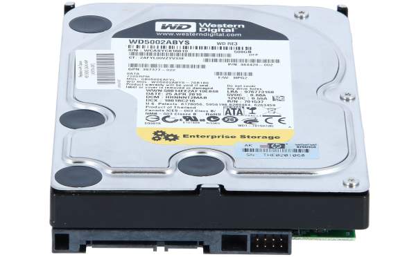HP - 458941-B21 - HP 500GB 3G SATA 7.2K rpm LFF (3.5-inch) Non-hot Plug Midline 1yr Hard Drive