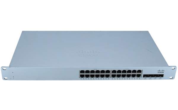 Cisco - MS210-24P-HW - Meraki Cloud Managed MS210-24P - Switch - Managed - 24 x 10/100/1000 (PoE+) +