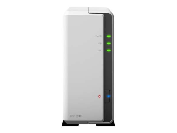 Synology - DS120j - Disk Station DS120J - Personal cloud storage device - 1 bays - SATA 6Gb/s - RAM