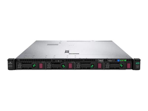 HP - P19776-B21 - ProLiant DL360 Gen10 - Server - rack-mountable - 1U - 2-way - 1 x Xeon Silver 4208 / 2.1 GHz - RAM 16 GB - SATA - hot-swap 3.5" bay(s) - no HDD - GigE - no OS - monitor: none