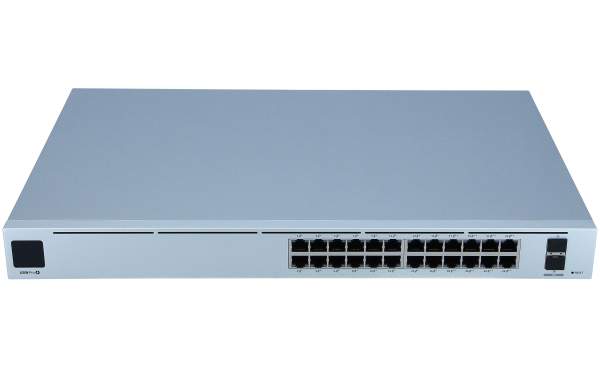 Ubiquiti - USW-PRO-24 - UniFi Switch USW-Pro-24 - Switch - L3 - managed - 24 x 10/100/1000 + 2 x 10 Gigabit SFP+ (Uplink)