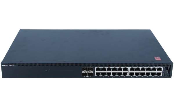 Dell - 210-AJIT - Dell EMC Networking N1124P-ON - Switch - managed - 24 x 10/100/1000 (12 PoE+)