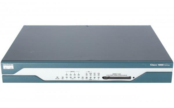 Cisco - CISCO1803/K9 - G.SHDSL Router with Firewall/IDS and IPSEC