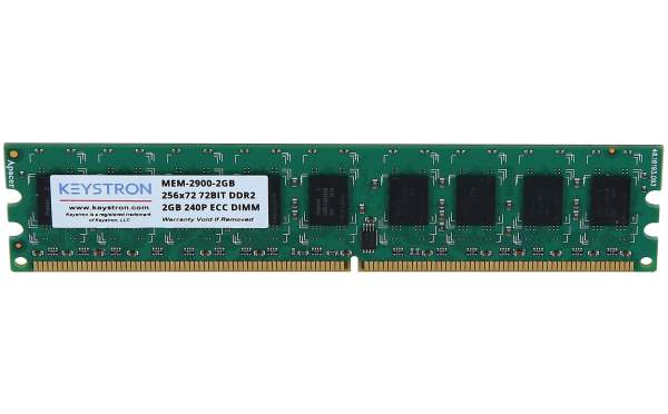 Cisco - MEM-2900-2GB= - 2GB DRAM (1 DIMM) for 2901 2911 2921 ISR Spare,