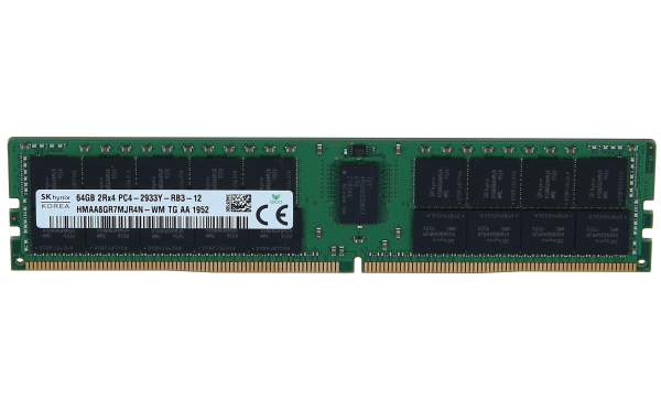 Dell - AA579530 - DDR4 - module - 64 GB - DIMM 288-pin - 2933 MHz / PC4-23400 1.2 V registered ECC Upgrade