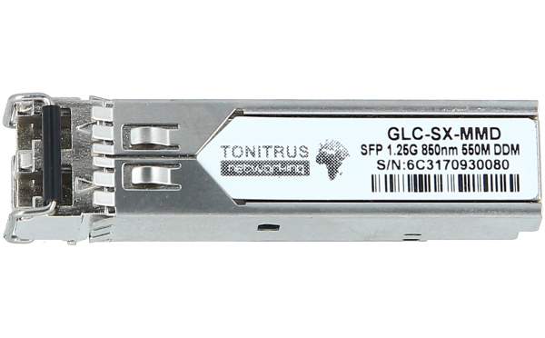 Tonitrus - GLC-SX-MMD-C - SFP (mini-GBIC) transceiver module - GigE - 1000Base-SX - LC/PC multi-mode