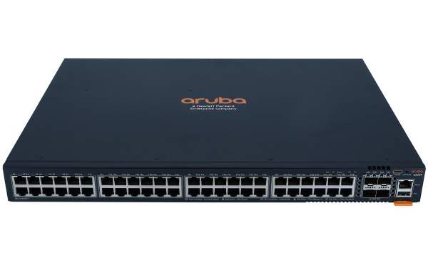 HP - JL726A - Aruba 6200F 48G 4SFP+ Switch - Switch - L3 - managed - 48 x 10/100/1000 - + 4 x 1 Gigabit / 10 Gigabit SFP+ - AC 100 - 120 / 200 - 240 V