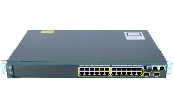 Cisco - WS-C2960S-24TD-L - Catalyst 2960-S - Gestito - L2 - Gigabit Ethernet (10/100/1000) - Full duplex - Montaggio rack - 1U