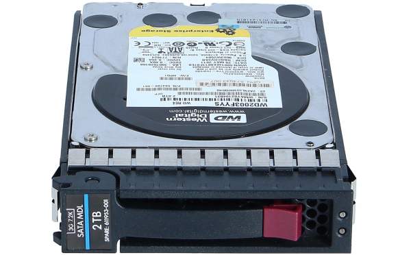 HPE - 611816-B21 - SATA HDD 2TB - 3.5" - 2000 GB - 7200 Giri/min