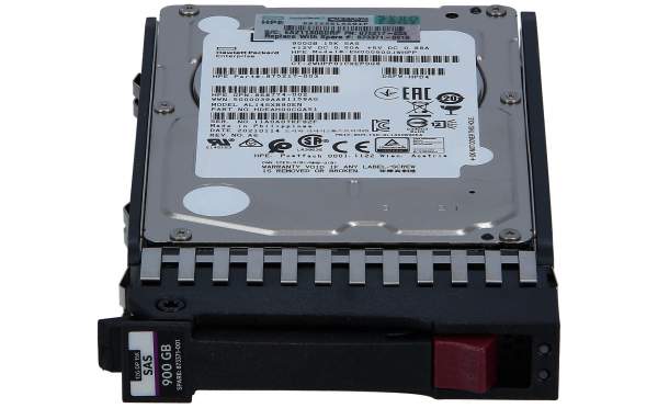 HPE - Q1H47A - MSA 900GB 12G SAS 15K SFF ENT HDD - Festplatte - Serial Attached SCSI (SAS)