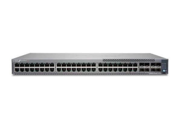 Juniper - EX4100-F-48T - 48-port 10/100/1000BASE-T switch - 4x1GbE/10GbE SFP/SFP+ uplinks - 4x10GbE stacking/uplink ports
