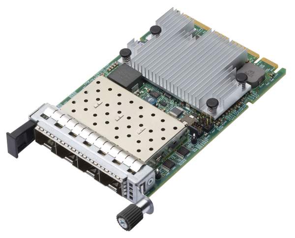 Lenovo - 4XC7A08316 - ThinkSystem Broadcom 57454 - V2 - network adapter - PCIe 3.0 x16 - 10/25 Gigabit SFP28 x 4