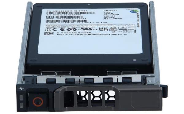 Samsung - MZILT960HBHQ-00007 - PM1643a MZILT960HBHQ - 960 GB SSD - intern - 2.5" (6.4 cm)