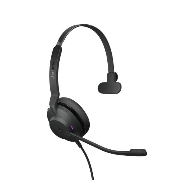 Jabra - 23089-899-879 - Evolve2 30 MS Mono - Headset - on-ear - wired - USB-C - Certified for Microsoft Teams