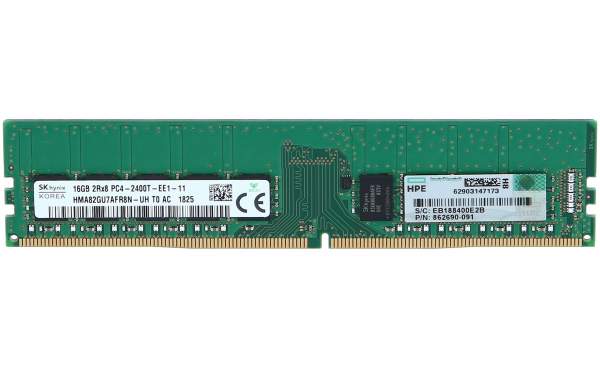 HPE - 862976-B21 - HPE DDR4 - 16 GB - DIMM 288-PIN - 2400 MHz / PC4-19200