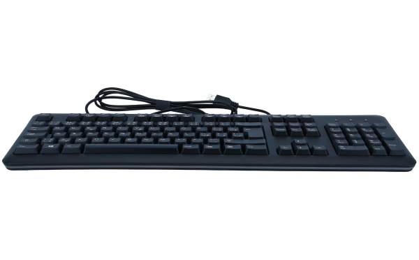 HP - 697737-031 - 697737-031 USB QWERTY Englisch Schwarz Tastatur