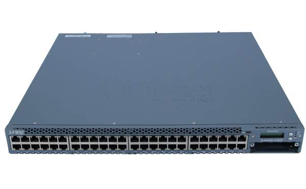 JUNIPER - EX4300-48T-AFI - Juniper EX4300,48-port 10/100/1000BaseT AC-AFI;40GE QSFP+order sep.f.