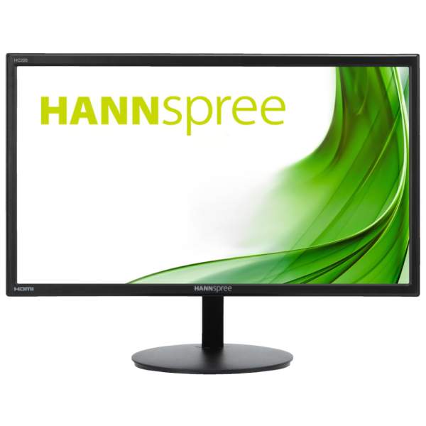 Hannspree - HC220HPB - LED monitor - 21.5" - 1920 x 1080 Full HD (1080p) @ 60 Hz - TN - 250 cd/m² - 1000:1 - 5 ms - HDMI - VGA - speakers