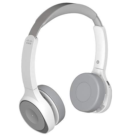 Cisco - HS-WL-730-BUNAS-P - Headset 730 - Headset - on-ear - Bluetooth - wireless - active noise can