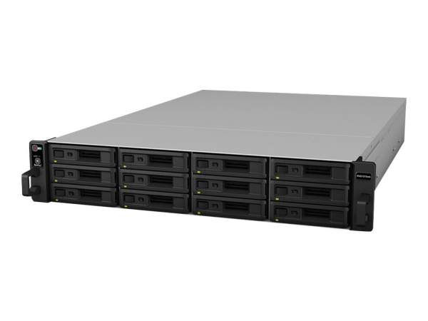 Synology - RXD1215sas - RackStation RXD1215SAS - Hard drive array - 12 bays (SAS) - SAS (external) - rack-mountable