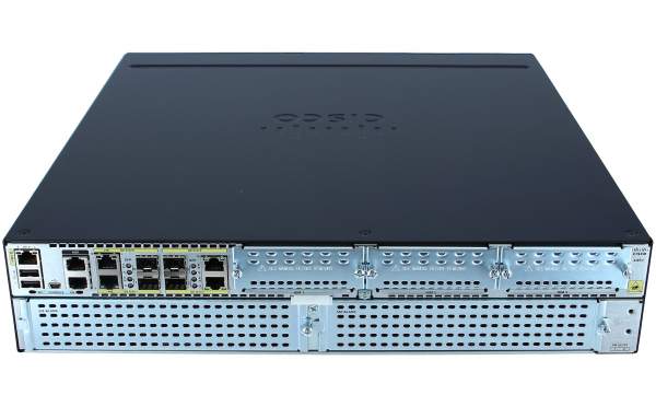 Cisco - ISR4451-X/K9 - Cisco ISR 4451 (4GE,3NIM,2SM,8G FLASH,4G DRAM)