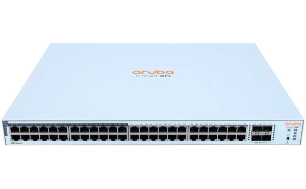 HPE - JL815A#ABB - Aruba Instant On 1830 48G 4SFP Switch - smart - 48 x 10/100/1000 + 4 x Gigabit SFP - desktop - rack-mountable