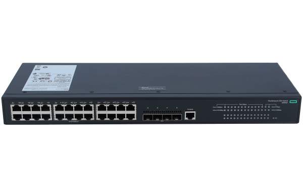 HPE - JG932A - FlexNetwork 5130 24G 4SFP+ EI - Gestito - L3 - Gigabit Ethernet (10/100/1000) - Full duplex - Montaggio rack - 1U
