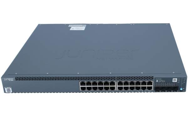Juniper - EX3400-24T - EX3400-24T - Gestito - L2/L3 - Gigabit Ethernet (10/100/1000) - Montaggio rack - 1U