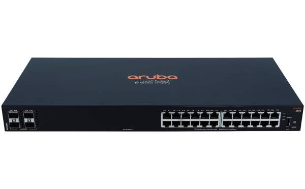 HPE - R8N88A - Aruba 6000 24G 4SFP - Gestito - L3 - Gigabit Ethernet (10/100/1000) - Montaggio rack - 1U