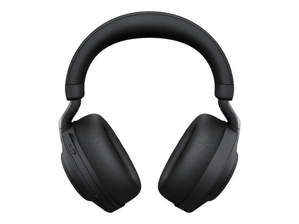 Jabra - 28599-989-889 - Evolve2 85 UC Stereo - Headset - full size - Bluetooth - wireless - wired - active noise cancelling - 3.5 mm jack - noise isolating - black