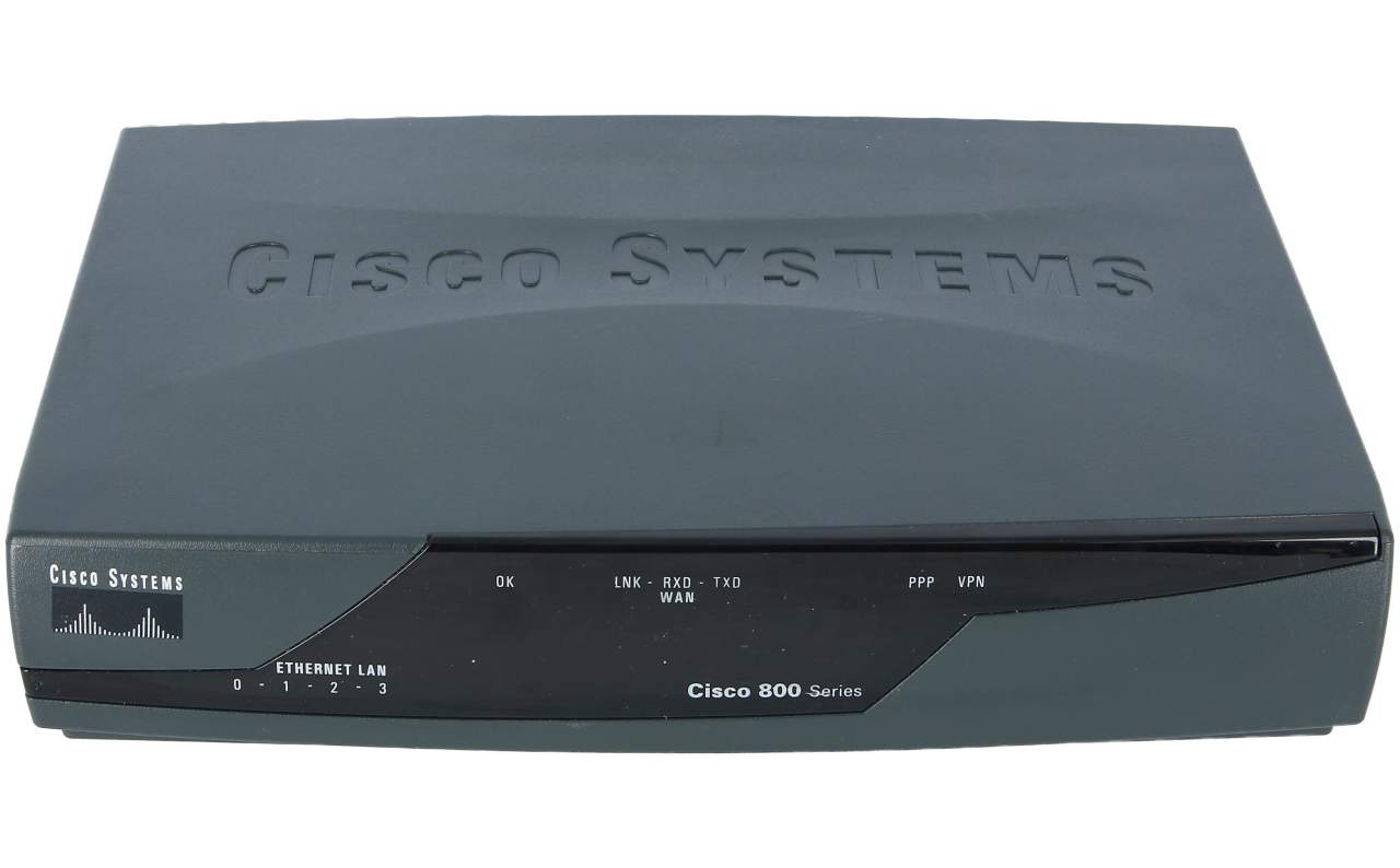 Jew Himself victory Cisco - CISCO851-K9 - Ethernet SOHO Security Router new and refurbished buy  online low prices