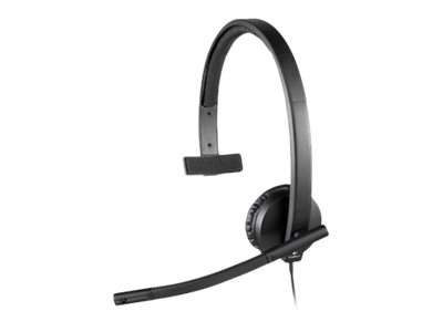 Logitech - 981-000571 - Logitech USB Headset H570e - Headset - On-Ear