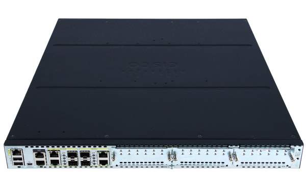 Cisco - ISR4431-AXV/K9 - ISR 4431 AXV Bundle - WAN Ethernet - Gigabit Ethernet - Nero