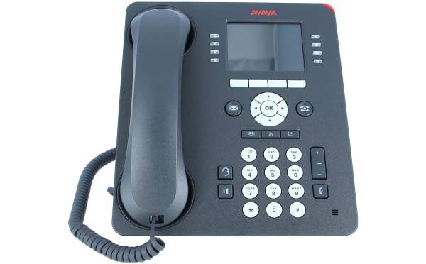 Avaya - 700510904 - Avaya 9611G IP Deskphone - VoIP-Telefon - H.323, SIP - 8 Leitungen - Grau (P