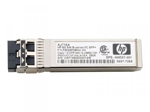 HPE - AJ717A - AJ717A - 8000 Mbit/s - SFP+ - 10000 m - 1310 nm - 20 g