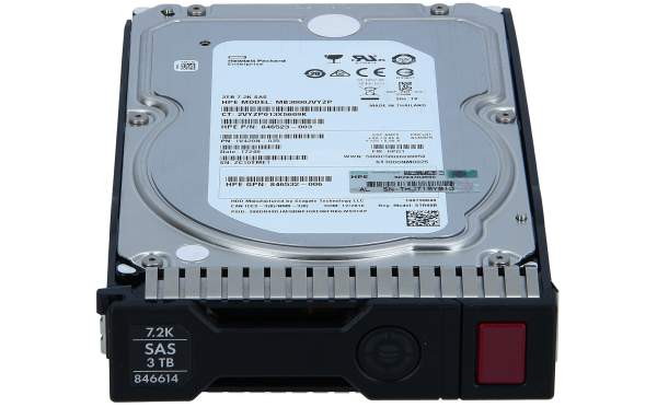 HPE - 846614-001 - HPE Festplatte - 3 TB - 3.5" LFF (8.9 cm LFF)