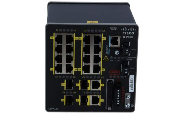 Cisco - IE-2000-16TC-G-L - IE-2000-16TC-G-L - Gestito - Fast Ethernet (10/100) - Full duplex
