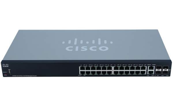Cisco - SF350-24-K9-EU - Cisco Small Business SF350-24 - Switch - L3 - verwaltet