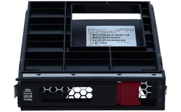 HP - P19974-B21 - Read Intensive - SSD - 480 GB - hot-swap - 3.5" LFF - SATA 6Gb/s