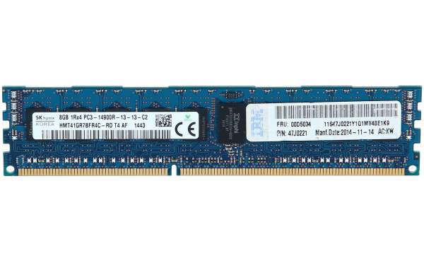 Lenovo - 00D5034 - 8Gb PC3-14900 DDR3-1866MHz - 8 GB - DDR3