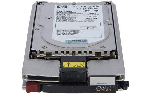 HPE - 350964-B22 - 300GB - 10K rpm - Ultra320 - Hot Plug - SCSI - 3.5" - 300 GB - 10000 Giri/min