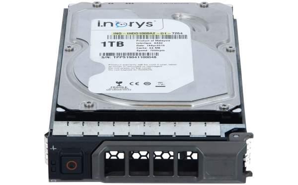 PC Hardw - INO-IHDD1000A2-D1 - 1TB 6G 7.2K SAS 3.5" LFF