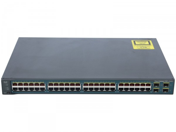 Cisco - WS-C3560V2-48TS-S - Catalyst 3560V2 48 10/100 + 4 SFP + IPB (Standard) Image