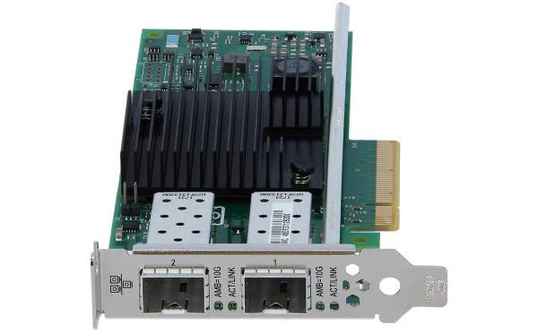 HPE - 727055-B21 - E - 562SFP+ - Netzwerkadapter - PCIe 3.0 x8 - 10 Gigabit SFP+ x 2 - Adattatore - Rete