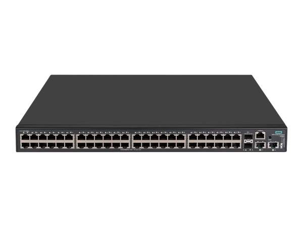 HPE - JL825A - FlexNetwork 5140 48G POE+ 2SFP+ 2XGT EI - Gestito - L3 - Gigabit Ethernet (10/100/1000) - Supporto Power over Ethernet (PoE) - Montaggio rack - 1U