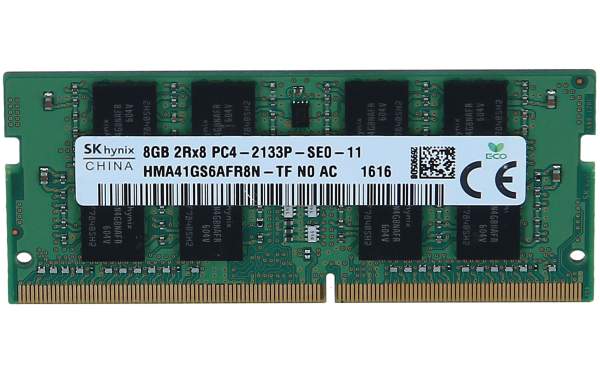 Hynix - HMA41GS6AFR8N-TF - DDR4 - module - 8 GB - SO-DIMM 260-pin - 2133 MHz / PC4-17000 - CL15 - 1.2 V - unbuffered - non-ECC