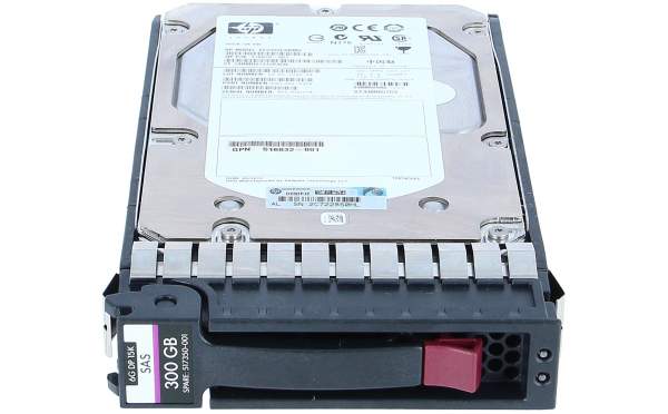 HPE - EF0300FARMU - HP HDD 300GB 6G SAS 15K LFF 3.5'' - Festplatte - Serial Attached SCSI (SAS)